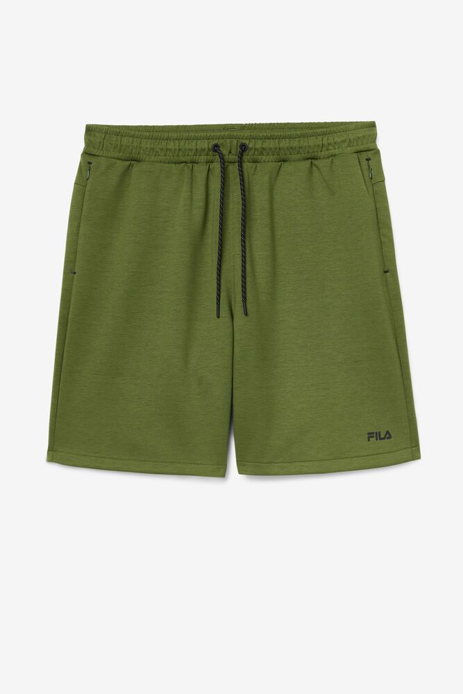 Fila Shorts Mens Olive Balban - Ireland 03641-KOGI